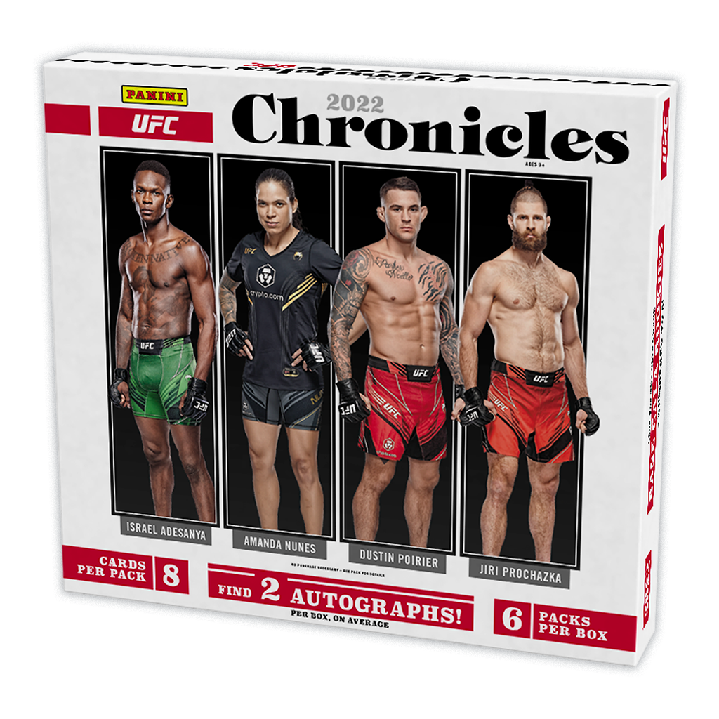 2022 Panini UFC Chronicles Hobby Box