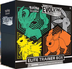 Pokemon: Evolving Skies Elite Trainer Box [Flareon/Jolteon/Umbreon/Leafeon] - Pokemon - Booster Boxes