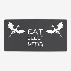 Eat Sleep MTG Playmat - Carbon Beaver - Mockup - 28