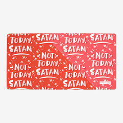 Not Today Satan Pattern Playmat - CatCoq - Mockup - 28