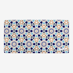 Persian Mosaic Playmat - CatCoq - Mockup - BlueWhite - 28