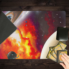 Fiery Space Playmat