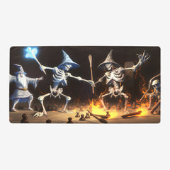 Skeleton Wizards Playmat