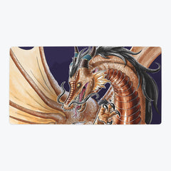 Regal Copper Dragon Playmat