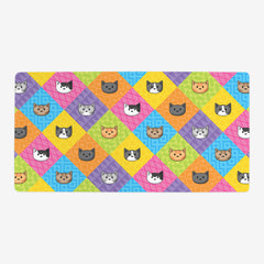 Doodle Cat Pattern Playmat