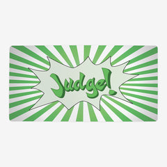 Judge! Playmat - Flinxz - Mockup - Green - 28