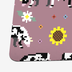 Pixel Cows Playmat