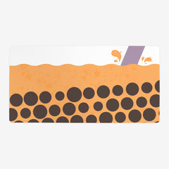 Bubbly Tea Playmat - Inked Gaming - HD - Mockup - Mango - 28
