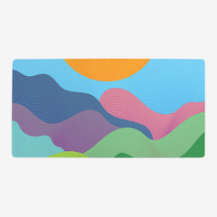 Curves of the Mountain Playmat