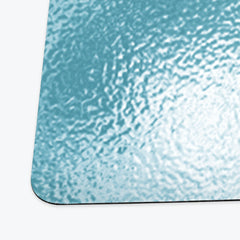 Faux Frosted Glass Playmat - Inked Gaming - EG - Corner- Blue -28