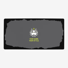 Inked Phrases "Your Game Your Style" Playmat - Inked Gaming - EG - Mockup - Rock - 28