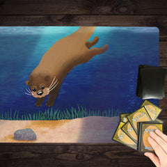 Otter's Best Friend Playmat