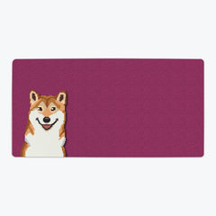Pixel Shiba Playmat - Inked Gaming - EG - Mockup - MagentaGrain - 28
