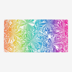 Rainbow Flowers Playmat