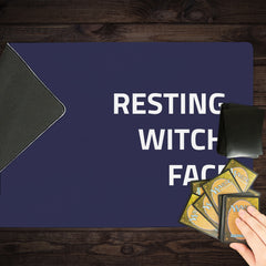 Resting Witch Face Playmat