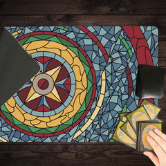 Stained Glass Circle Playmat