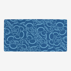 Take Me Out To The Ball Game Playmat - Inked Gaming - HD - Mockup - Blue - 28