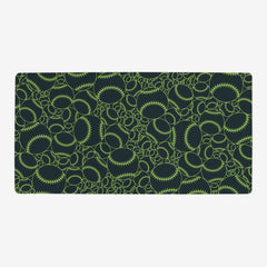 Take Me Out To The Ball Game Playmat - Inked Gaming - HD - Mockup - Green - 28 