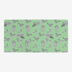 Trashy Raccoons Playmat - Inked Gaming - HD - Mockup - 28