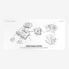 Video Game System Playmat
