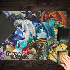 Birthstone Dragons Playmat