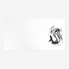 Sketchy Mermaid Playmat - Jintetsu - Mockup - Right - White - 28