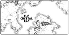 The Crystal Sea Playmat - Jonah Hagan - Mockup - Black and White - 28