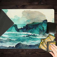 Cliffs over the Sea Playmat