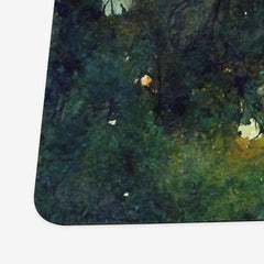 Dark Watercolor Forest Playmat