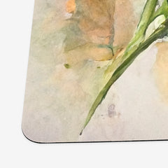 Moody Watercolor Flowers Playmat