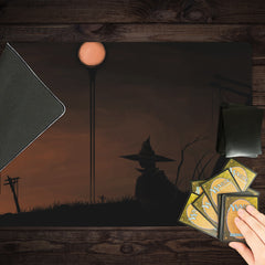Dark Halloween Night Playmat