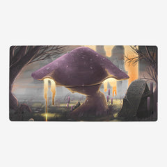 Purple Mushroom Swamp Playmat - Mundane Massacre - Mockup - 28