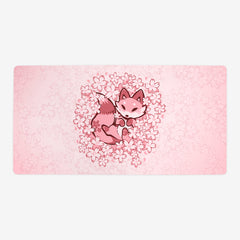 Cherry Blossom Fox Playmat