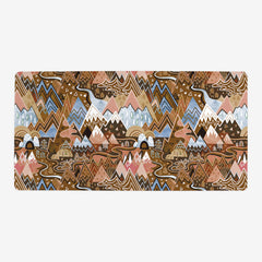 Maximalist Mountain Maze Playmat