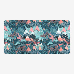 Maximalist Mountain Maze Playmat