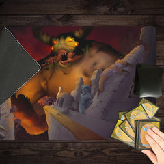 Into The City Of Beasts Oversized Playmat