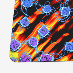 Electric Fire Dice Playmat - Why Try Designs - Corner - 28