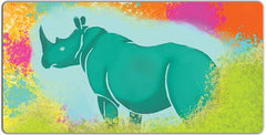 Neon Rhino Playmat - Diddynarcon - Mockup - 28