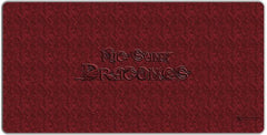 Hic Sunt Playmat - Sue Ellen Brown - Mockup - Red - 28