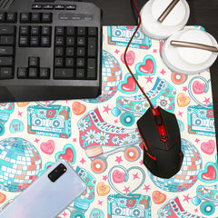 Dazzling Disco Dance Thin Desk Mat