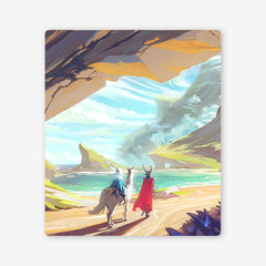 Lotus Quest Island Two Player Mat - Asur Misoa - Mockup