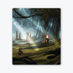 Forest Temple Two Player Mat - Carbon Beaver - Mockup