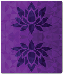 Lotus Silhouette Two Player Mat - Two Player Mat - Mockup