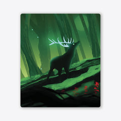 Mystical Stag Two Player Mat - Carbon Beaver - Mockup