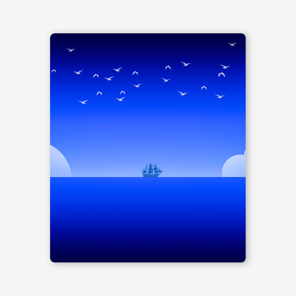 Open Sea Two Player Mat - Carbon Beaver - Mockup