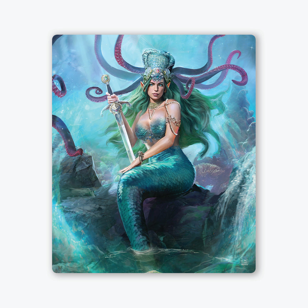 Mighty Mermaid Warrior Two Player Mat