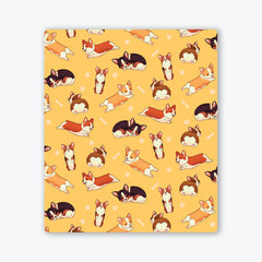 All of the Corgis Two Player Mat