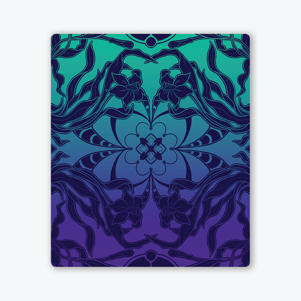 Psychedelic Daffodils Two Player Mat