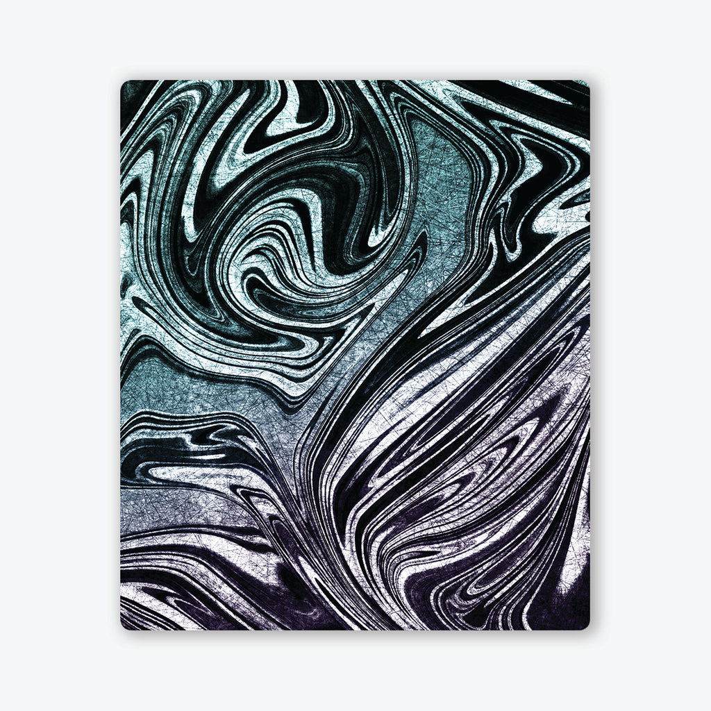 Abstract Marbled Paper Two Player Mat