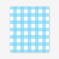 Classic Gingham Two Player Mat - Inked Gaming - HD - Mockup - Blue